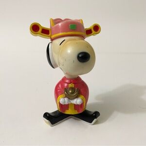 Vintage Snoopy World Tour Hong Kong Figure Toy